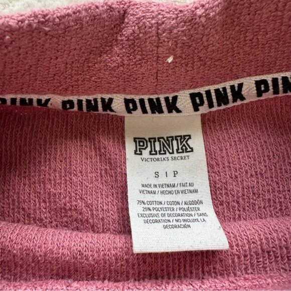 Victoria’s Secret PINK | Mauve Stadium Mock Neck Pullover | Size Small - Picture 6 of 9